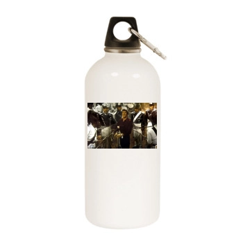 Gene Kelly White Water Bottle With Carabiner