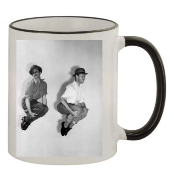 Gene Kelly 11oz Colored Rim & Handle Mug