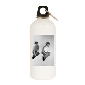 Gene Kelly White Water Bottle With Carabiner