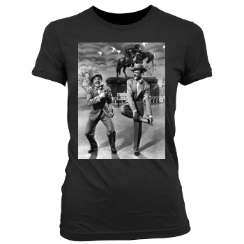 Gene Kelly Women's Junior Cut Crewneck T-Shirt