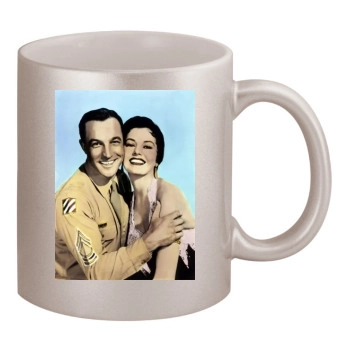 Gene Kelly 11oz Metallic Silver Mug