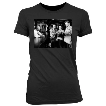 Gene Kelly Women's Junior Cut Crewneck T-Shirt