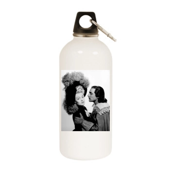 Gene Kelly White Water Bottle With Carabiner