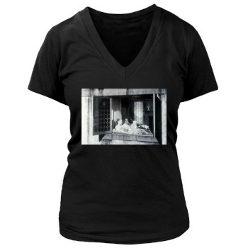 Gene Kelly Women's Deep V-Neck TShirt