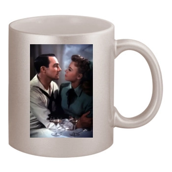 Gene Kelly 11oz Metallic Silver Mug