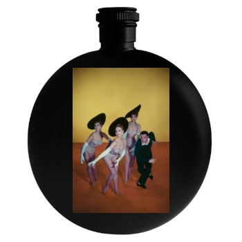 Gene Kelly Round Flask