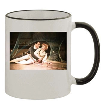 Gene Kelly 11oz Colored Rim & Handle Mug