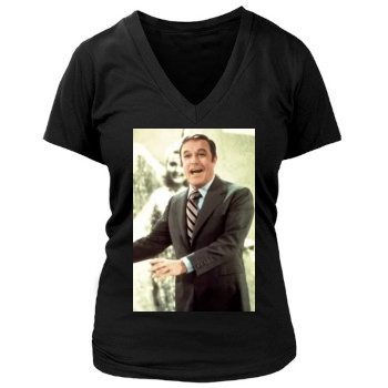 Gene Kelly Women's Deep V-Neck TShirt