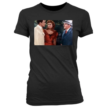 Gene Kelly Women's Junior Cut Crewneck T-Shirt