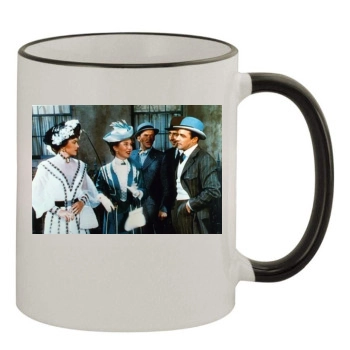 Gene Kelly 11oz Colored Rim & Handle Mug