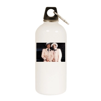 Gene Kelly White Water Bottle With Carabiner