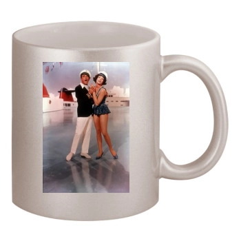 Gene Kelly 11oz Metallic Silver Mug