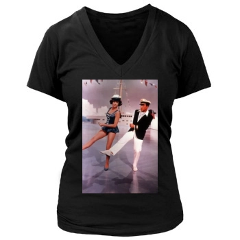 Gene Kelly Women's Deep V-Neck TShirt