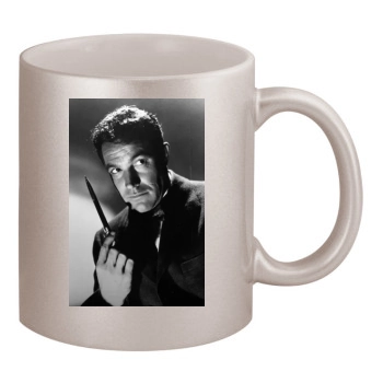 Gene Kelly 11oz Metallic Silver Mug