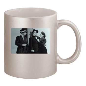 Gene Kelly 11oz Metallic Silver Mug