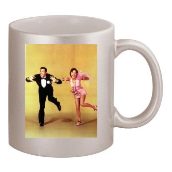 Gene Kelly 11oz Metallic Silver Mug