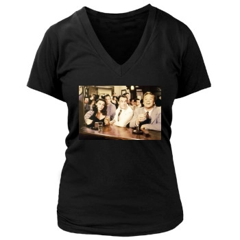 Gene Kelly Women's Deep V-Neck TShirt