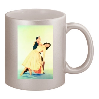 Gene Kelly 11oz Metallic Silver Mug