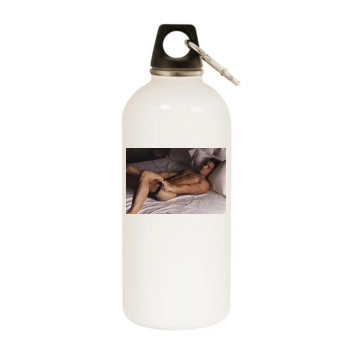 Jake Gyllenhaal White Water Bottle With Carabiner