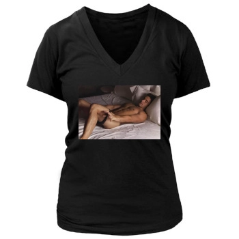 Jake Gyllenhaal Women's Deep V-Neck TShirt