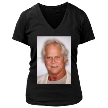 Tony Dow Women's Deep V-Neck TShirt