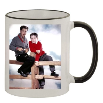 Tony Dow 11oz Colored Rim & Handle Mug