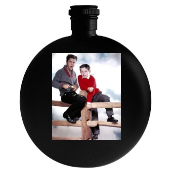 Tony Dow Round Flask