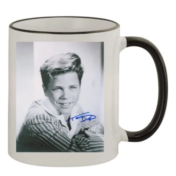 Tony Dow 11oz Colored Rim & Handle Mug