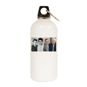 Tony Dow White Water Bottle With Carabiner