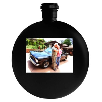 Tony Dow Round Flask