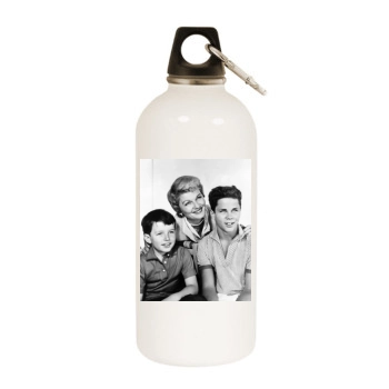 Tony Dow White Water Bottle With Carabiner