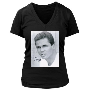 Tony Dow Women's Deep V-Neck TShirt