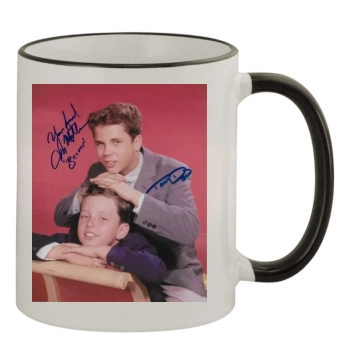 Tony Dow 11oz Colored Rim & Handle Mug