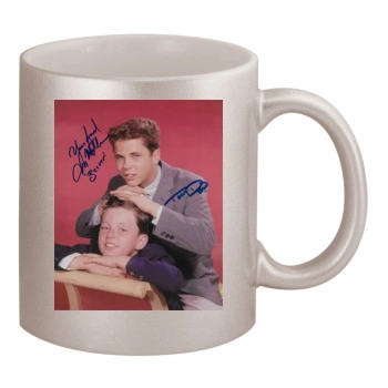 Tony Dow 11oz Metallic Silver Mug