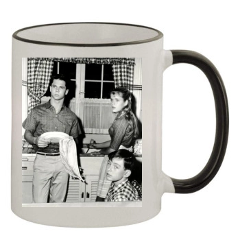 Tony Dow 11oz Colored Rim & Handle Mug