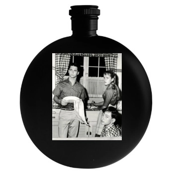 Tony Dow Round Flask