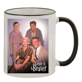 Tony Dow 11oz Colored Rim & Handle Mug