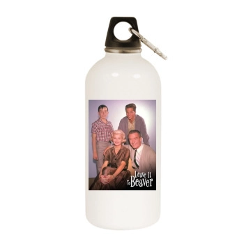 Tony Dow White Water Bottle With Carabiner