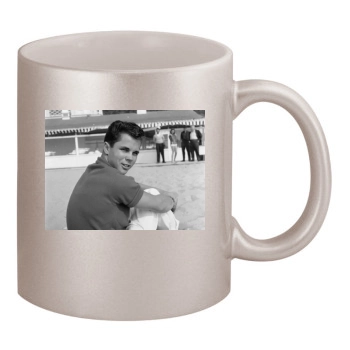 Tony Dow 11oz Metallic Silver Mug