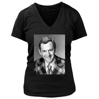 Tony Randall Women's Deep V-Neck TShirt