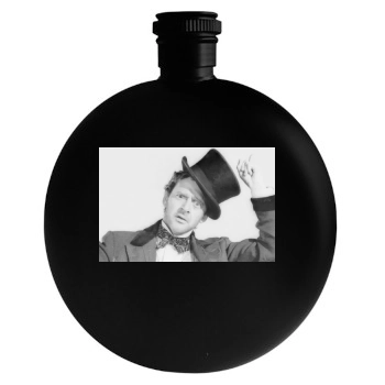 Tony Randall Round Flask