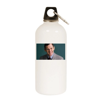 Tony Randall White Water Bottle With Carabiner