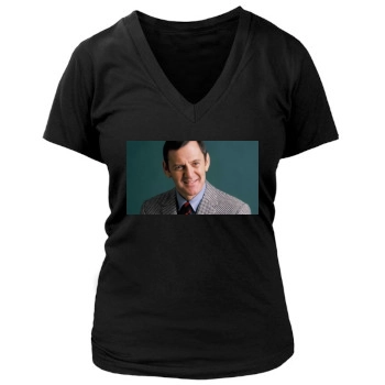 Tony Randall Women's Deep V-Neck TShirt