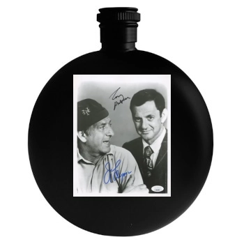 Tony Randall Round Flask