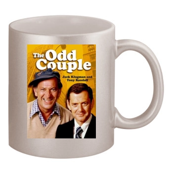 Tony Randall 11oz Metallic Silver Mug