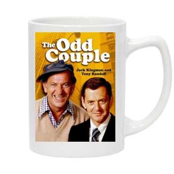 Tony Randall 14oz White Statesman Mug