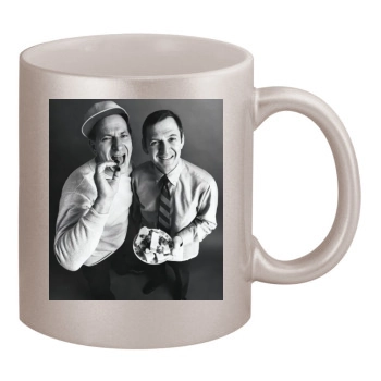 Tony Randall 11oz Metallic Silver Mug