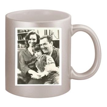 Tony Randall 11oz Metallic Silver Mug