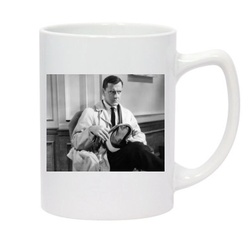 Tony Randall 14oz White Statesman Mug