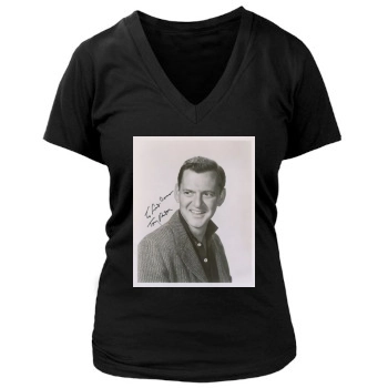 Tony Randall Women's Deep V-Neck TShirt